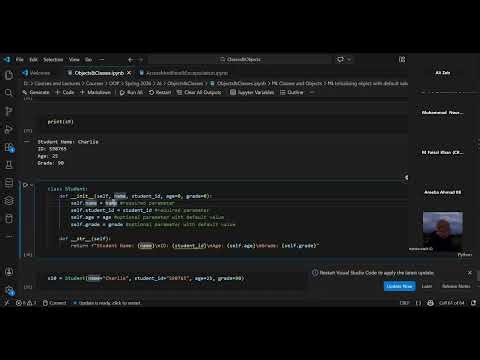 Object Oriented Programming with Python - 07 Interactive Session 01