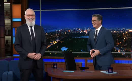 David Letterman Was Terrified of the Green Day Drummer, Says Hi to Dana Carvey