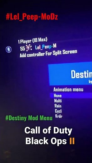 [BO2] Destiny Mod Menu