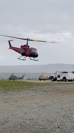 Helicopter Cherry Drying