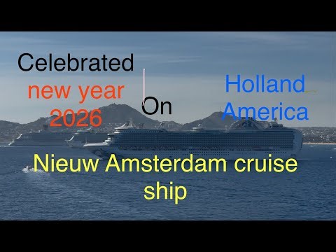 Touring MS Nieuw Amsterdam Holland America cruise ship