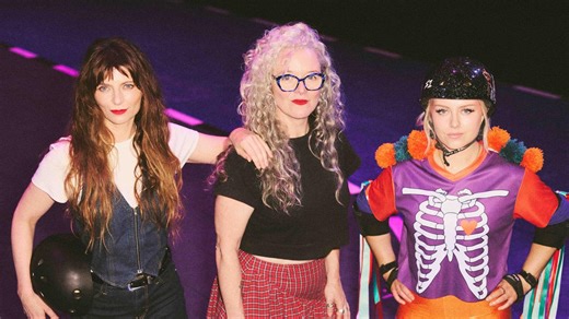Punk rock meets roller derby at Sydney Town Hall