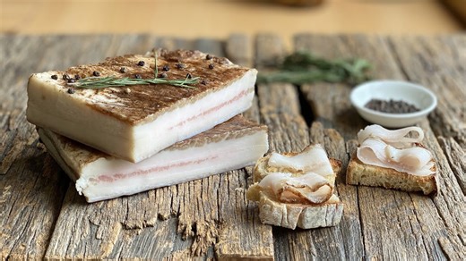 How to Make Lardo at Home Without Pink Salt – Traditional Italian Lardo Different from Pancetta or Capocollo