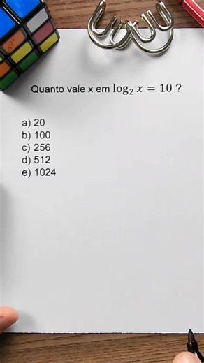 20K views · 969 reactions | O básico de logaritmo!! #Matemática #logaritmo | Profdombrauskas | Facebook