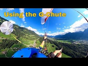 How to use the GIN G-Chute / Anti-G throw, Spiral and retrieve / Paragliding