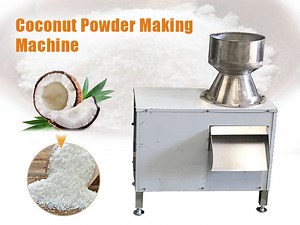 Coconut Powder Making Machine | Coconut Meat Grinding Machine