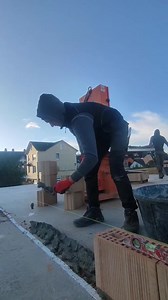 Mastering Ceramic Block Masonry #custombuilds #constructionsite #buildingdreams #constructionjourney #constructionart | Elite Home Constructors