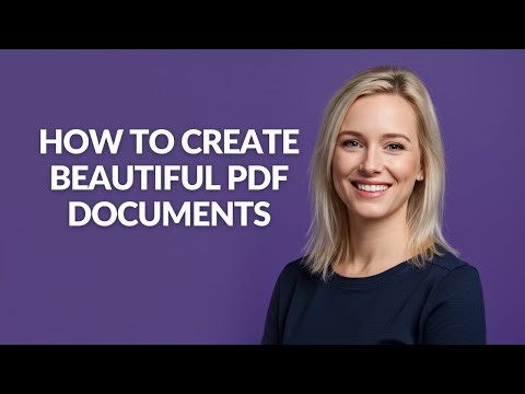 How to Create Beautiful Pdf Documents - Julia'sTutorials
