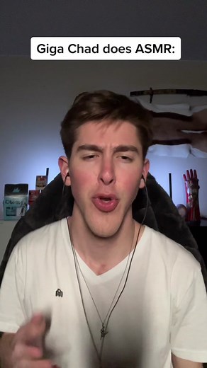 Giga chad asmr 😂 #asmr #pov #roleplay #gigachad #fyp #funny #asmrvideo #asmrtiktok