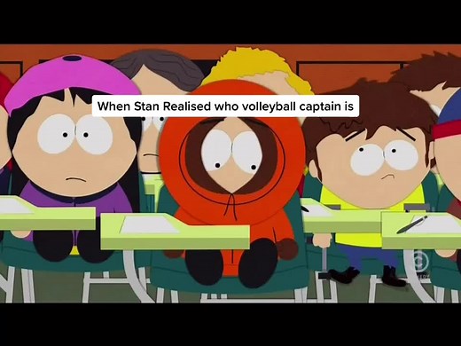 When Stan Realised who the Volleyball Captain Is