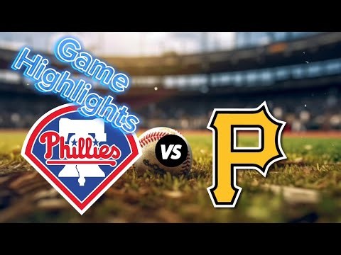 Philadelphia Phillies vs Pittsburgh Pirates | Game Highlights | 7/21/24