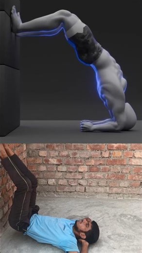 How to do a wall-assisted brigde 💪🏾#fitness #motivation