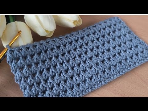 Everyone Loves This Two-Row Easy Crochet Baby Blanket Pattern for Beginners