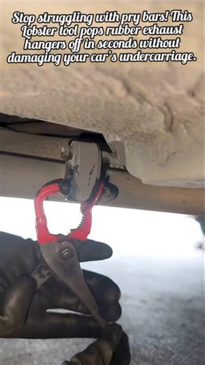 Easiest Way To Remove Rubber Exhaust Hanger Mounts