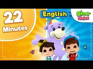 Omar & Hana & Zaky | 22 Minutes Compilation Islamic Songs for Kids