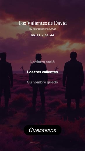 Ricardo Sanchez | 📜 Capítulo 15: Los Valientes de David La Roca de los Tres, Eleazar y Samá El corazón de la guardia personal del Rey David no era un muro... | Instagram