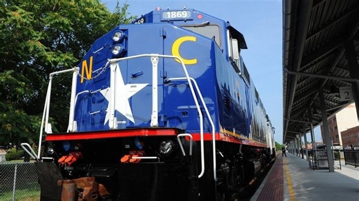 Take the train to the N.C. State Fair and Lexington Barbecue Festival