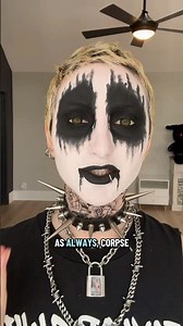 Corpse Paint Makeup Tutorial 🫡