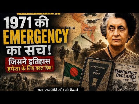 Emergency 1971 vs 1975 😲 | दोनों में क्या था सबसे बड़ा फर्क? ||Documentary ||