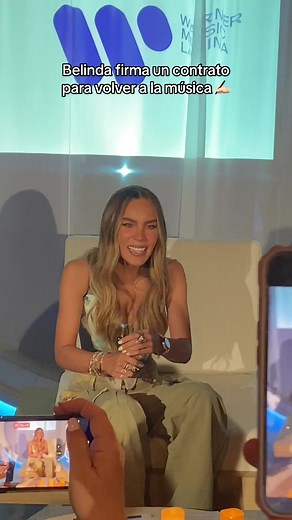 Belinda Regresa a la Música con Nuevo Contrato