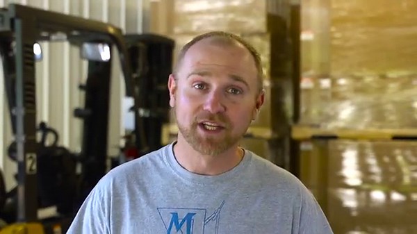 Mr. Chain Loading Dock Kit, Yellow, 2-Inch Plastic Chain (72302)