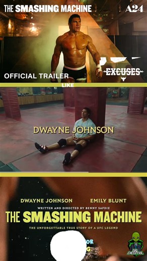 MAD EXECUTIVE on Instagram: "Raw. Real. Relentless. 🥊🔥 The official trailer for The Smashing Machine is here, starring Dwayne Johnson and Emily Blunt in the powerful true story of UFC legend Mark Kerr. Grit, pain, and greatness collide. This one looks intense. #TheSmashingMachine #DwayneJohnson #EmilyBlunt #UFC #MMA #TrueStory #SportsMovie #MovieTrailer #A24 #FYP @TheRock @EmilyBlunt"
