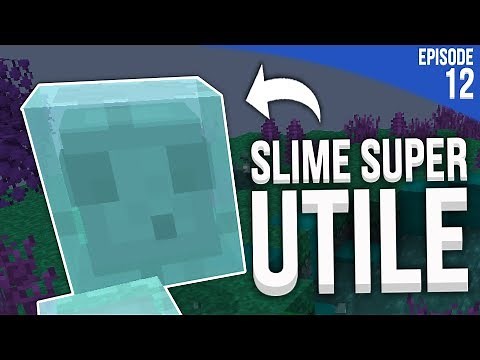 J'AI TROUVÉ DES SLIMES SUPER UTILES ! | Minecraft Moddé S4 | Episode 12
