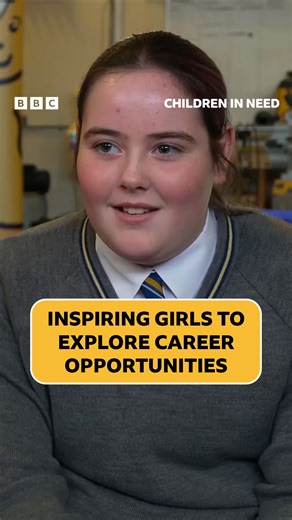 This International Day of Women and Girls in Science, we are celebrating one of our projects, Women's TEC. They empower and teach girls hands-on skills in trades, technology and science, helping to open doors to careers where women are under-represented, and breaking down the barriers to get there. 💛⚙️🔬 #internationaldayofgirlsandwomeninscience #childreninneed #storytelling | BBC Children in Need