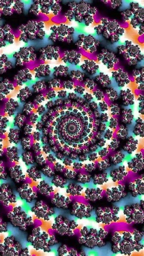 Relaxing Julia Set Fractal Animation - Fluid Colors [1080p HD - 60FPS] #shorts