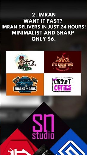 Fiverr’s Top 3 Minimalist Logo Designers Under $10!