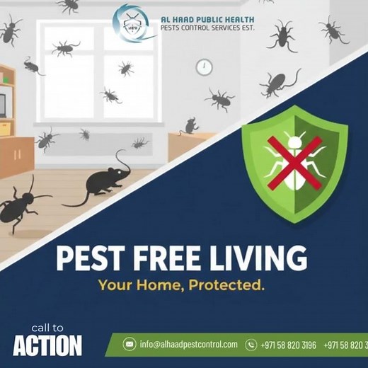 Pest Free Living | Safe & Professional Pest Control by Al Haad