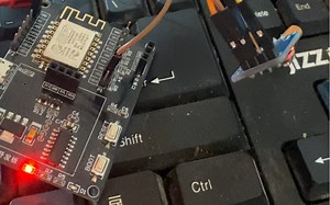 8266发送射频信号433成功控制家里的灯电饭煲等一切433信号的控制器控制器。