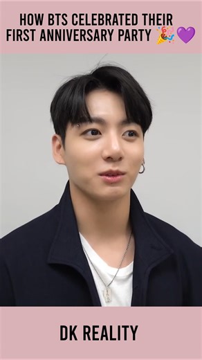 How BTS Celebrated Their First Anniversary Party #shorts #shortsfeed