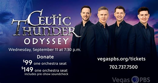 Vegas PBS ticket offer to see Celtic Thunder