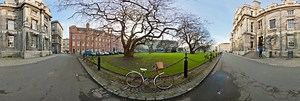 Library square of The Trinity College, Dublin 360 Panorama | 360Cities