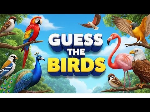 Birds Quiz for Kids 🐦 | Can You Guess the Bird? | Fun Learning Video| without music