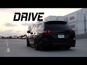 VW Atlas R Line Driving Video