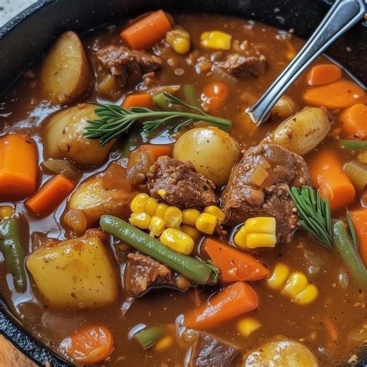 414K views · 3.8K reactions | Vegetable Beef Stew ""This recipe is a MUST around the holidays, but I make it all year. Its so addictive that a batch rarely lasts more than a day. Friends never believe me when I tell them how easy it is to make!"" Must express something to keep getting my recipes.... Thank you. Recipe in First c.o.m.m.e.n.t. | Best Mexican Recipes | Facebook