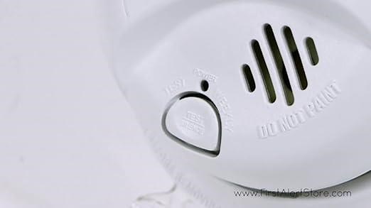 First Alert Smoke Detector Alarm | Hardwired with Backup Battery, BRK9120b6CP