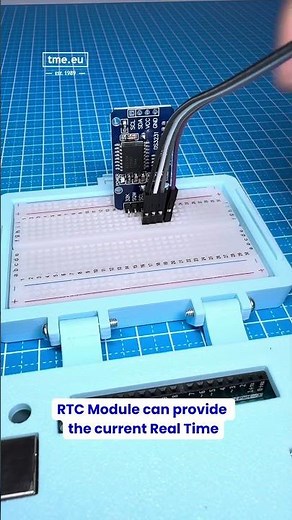 RTC Module Project with LCD Screen #arduino #electronics #sensor #diy