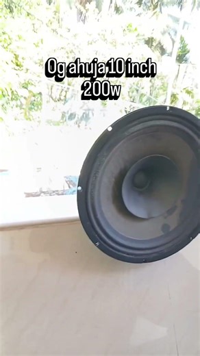 ahuja 10 inch mid bass speaker 200w 8 ohms #ahuja #ahujaspeaker
