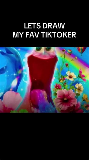 Drawing My Favorite TikToker