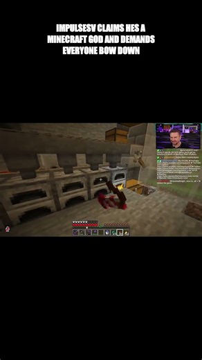 impulseSV claims he's a Minecraft god and demands everyone bow down #Impulsesv #Minecraftgod #Gaming