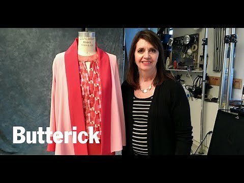 Closer Look: Butterick B6464 kimono jacket and halter top