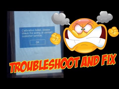 Calibration Failure Troubleshoot & Fix