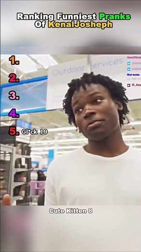 Ranking funniest prunks of kenal josheph 🤣 #ranking #funny #tiktok