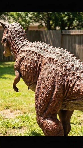 One of the only dinosaurs with preserved skin #carnotaurus