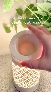 5.9K views · 201 reactions | Need a better way to clean wax out of the warmer? This is my favorite technique, and the easiest method without pouring wax directly into the trash! #homehacks #waxwarmer #tipsandtricks #cleantok #cleaninghacks #chicpeach #chicpeachaf #abbiechicpeach #fyphacks #lifehacks | Abbie Flater | Facebook