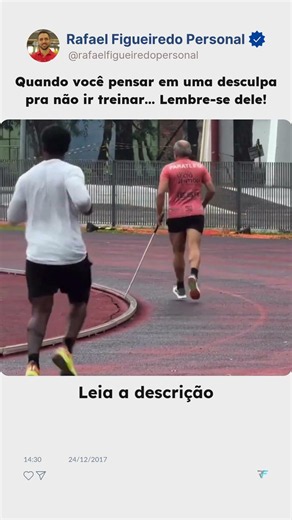 O que um atleta cego me ensinou sobre nunca mais faltar no treino