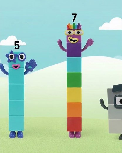 Odd Numbers Numberblocks Song with 1-9 Toys #numberblocks